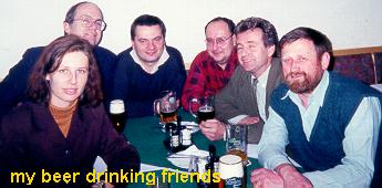 beer drinking friends