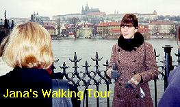 Jana's walking tour of Prague