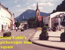Dolny Kubin town square