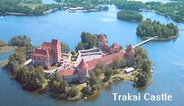the wonderful castle at Trakai
