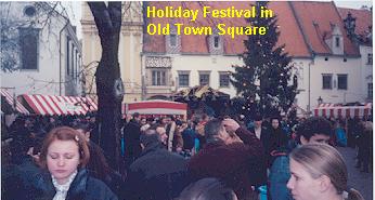 holiday festival in Bratislava