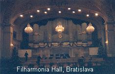 Filharmonia Hall in Bratislava