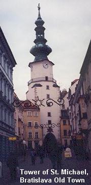 Michael's Tower in Bratislava Old Town