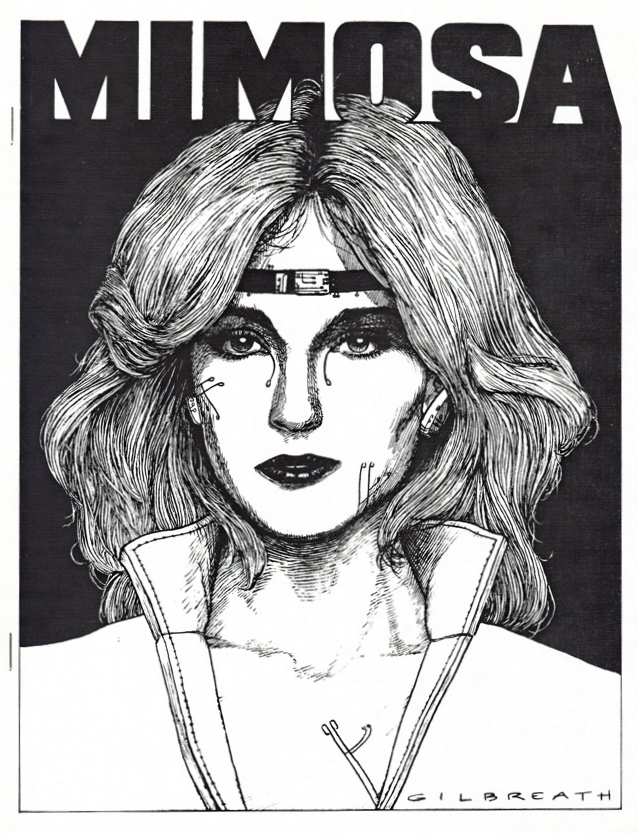 Mimosa 3 cover art by Wade Gilbreath