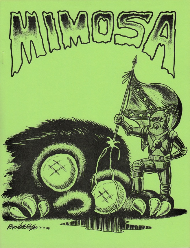 Mimosa 5 cover art by Alan Hutchinson