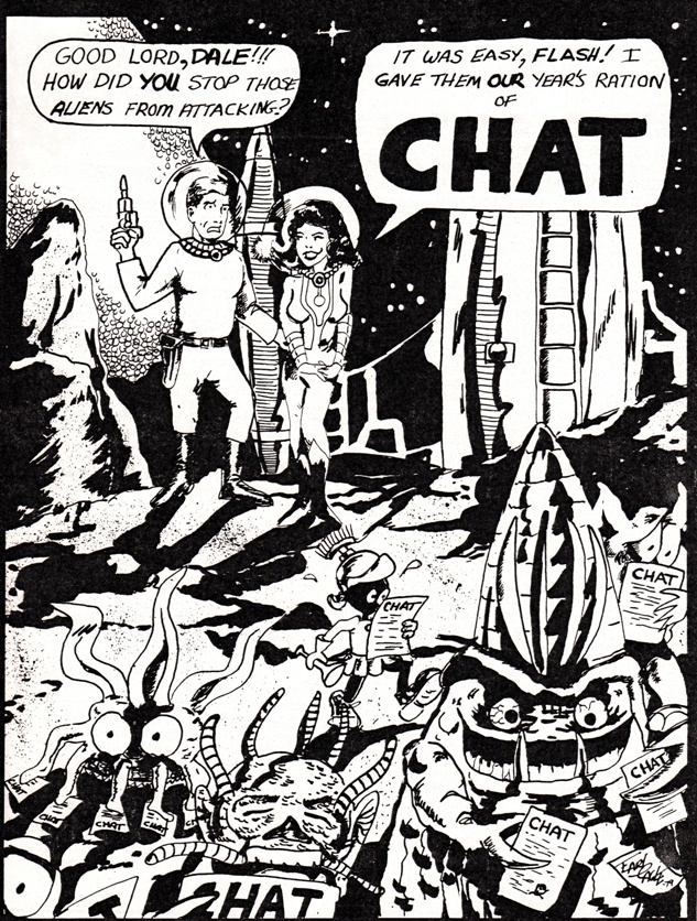 Chat 21 cover by Earl Cagle