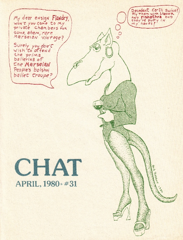 Chat 31 cover by Bob Barger
