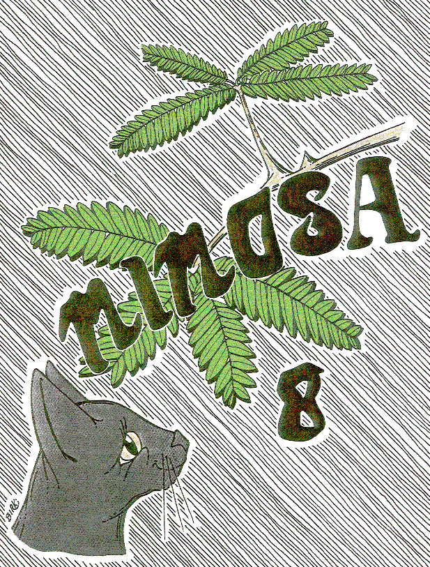 Mimosa 8 cover art by Sheryl Birkhead
