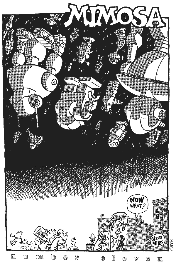 Mimosa 11 front cover by Steve Stiles