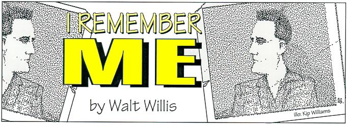 'I Remember Me' by Walt Willis; illo by Kip Williams