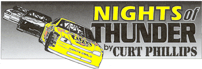 'Nights of Thunder' by Curt Phillips; 
  illo by Charlie Williams