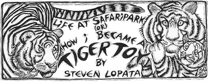 'Life at Safaripark (or) How I Became a Tiger Toy' 
  by Steven Lopata; illo by Julia Morgan-Scott