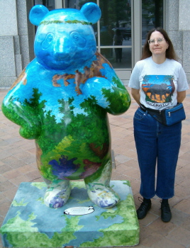 Nicki and 'Imagining Landscape Panda'