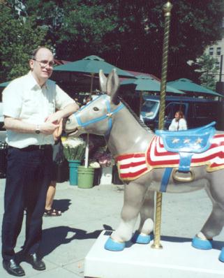 Rich and 'Stars, the Carousel Donkey'
